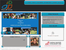 Tablet Screenshot of daybreakkids.org